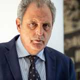 Lo studio del 62enne Alessandro Laterza, oggi proprietario con il cugino Giuseppe...
